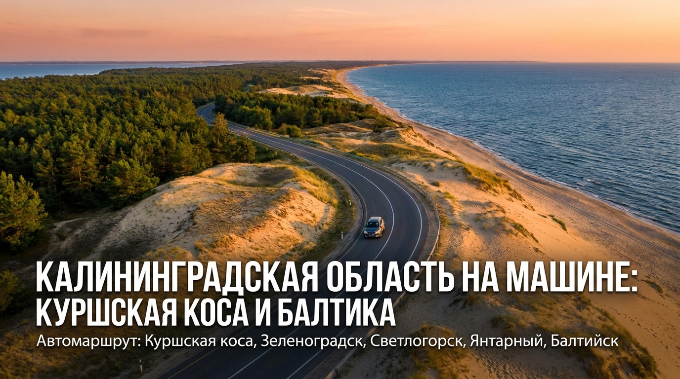 Калининградская область на машине: Куршская коса и Балтика