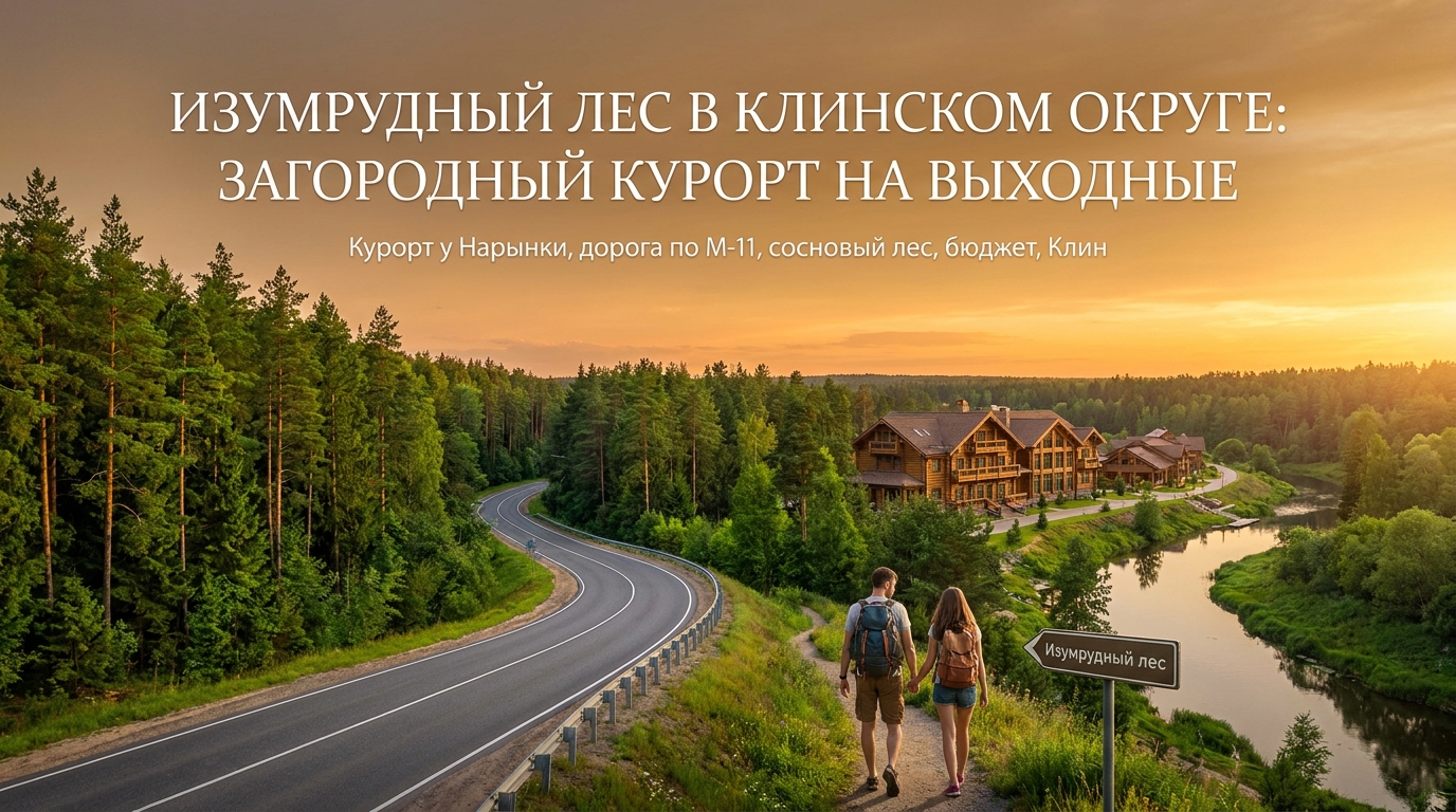 Изумрудный лес в Клинском округе: загородный курорт на выходные